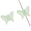 1000pcs Acrylic Colorful Butterfly Beads For DIY Necklace Bracelet Jewelry Accessories