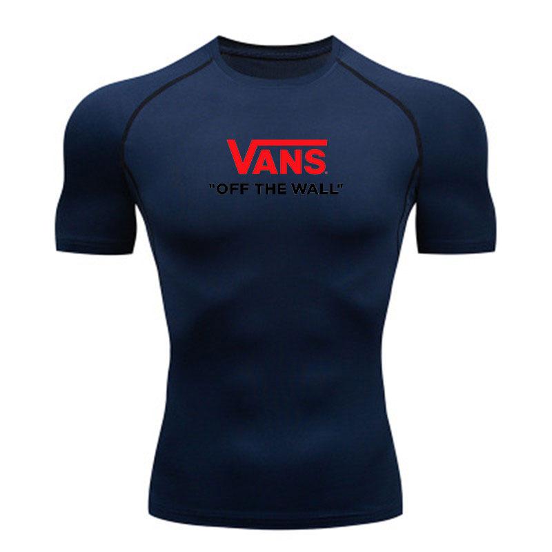 Men's Compression Fitness Sports T-Shirt Breathable Stretchy