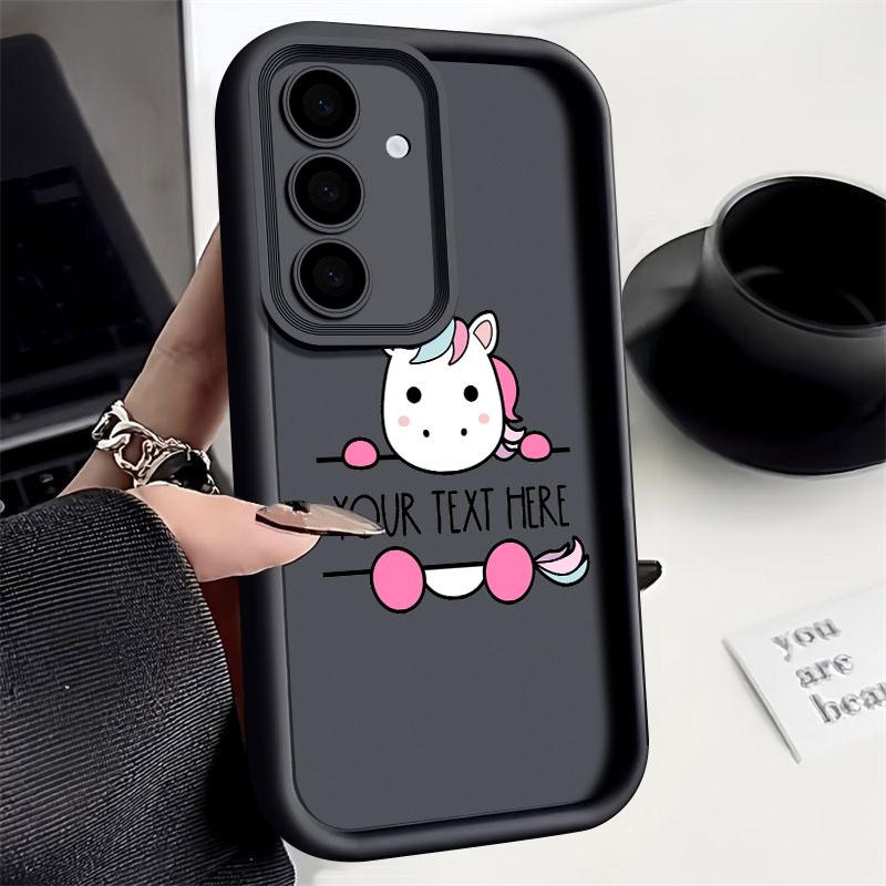 

Phone Case For Samsung S26 S25 S24 S23 S21 S20 Ultra Cartoon Funny Unicorns Rainbows Funda For Galaxy S25 S24 FE S26 Plus Cover Galaxy S20