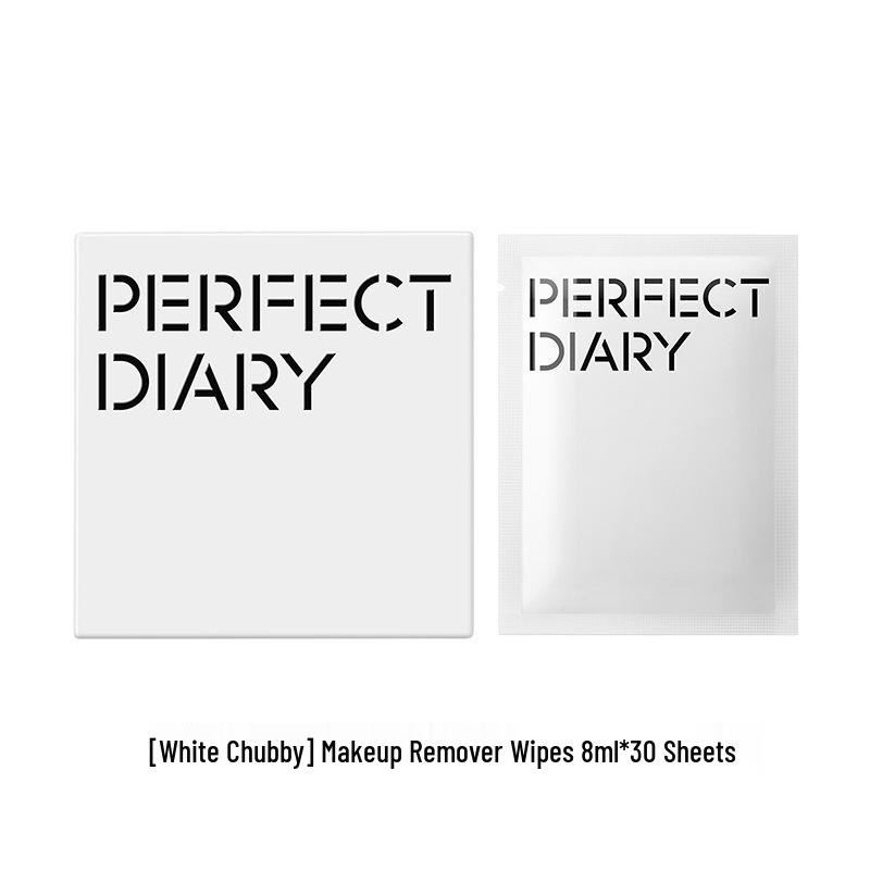 Perfect Diary Amino Acid Cleansing Makeup Remover Wipes - 30pcs Portable Pack 8ml*30pcs Box