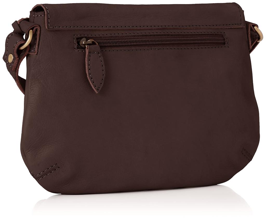 Peaks Peak YS-9147 Women's Brown Leather Shoulder Bag