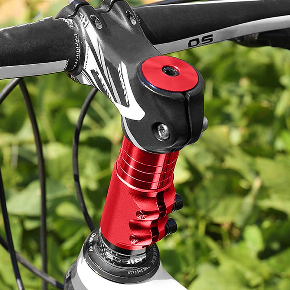 Din aliaj de aluminiu Bicicletă Furcă Stem Riser Extender Extensie Bicicletă Ciclism Tijă Bicicletă Head Up Ridicator Ghidon Riser Adaptor