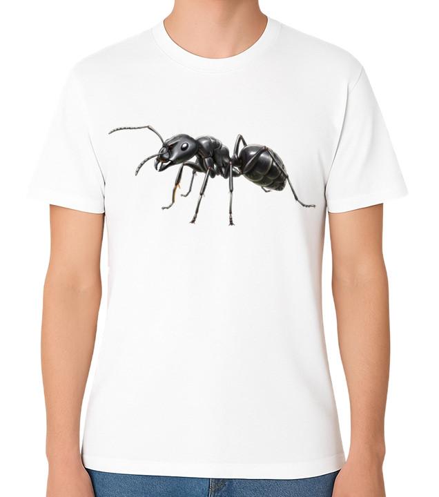 

Realistic Black Ant Insect Graphic T-Shirt Nature Lover Unisex Tee 5XL різнокольоровий