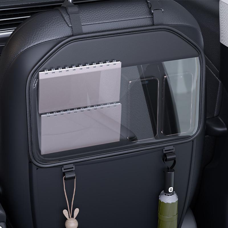Car Back Seat Storage Pocket Organizer Tablet Phone Holder for Rear Seat Viewing Essentials Travel Accessories for Road Trip