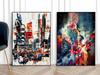 Set of Two Abstract Posters