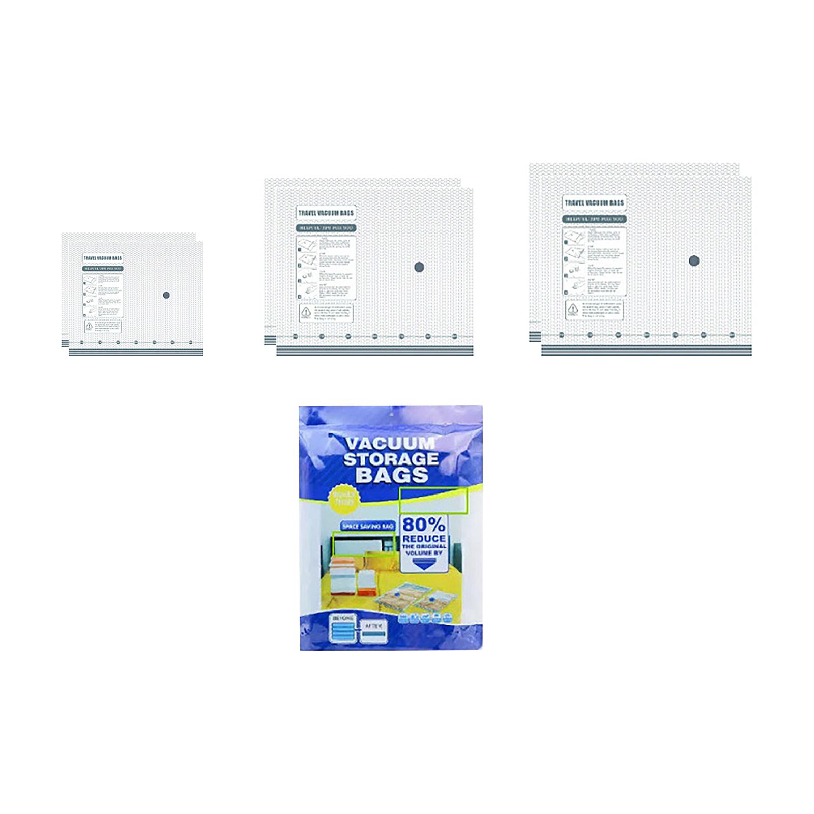 Wireless Travel Storage Bags Set - 1 Pack Portable Space Bags For Travel & Home, Vacuum Seal Bags For Clothing, Bedding & Seasonal Storage One Size