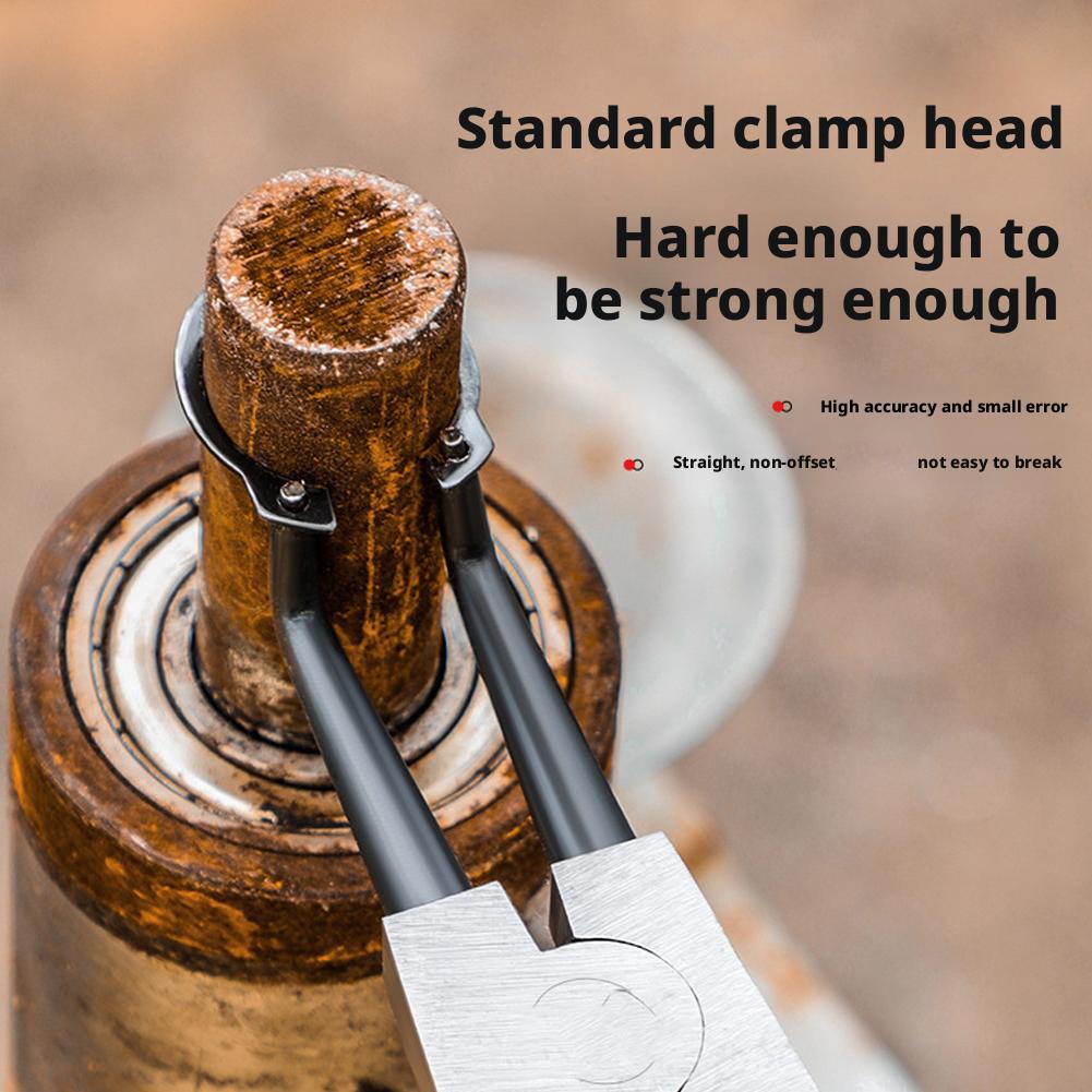 4pcs Multi-function Internal External Pliers Retaining Clips Motorcycle Repair Snap Ring Circlip Pliers Dual-purpose Hand Tools