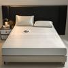 A-class Machine Washable Ice Silk Printed Cooling Mat Bed Sheet Three Piece Set - Flowing Zen Sound