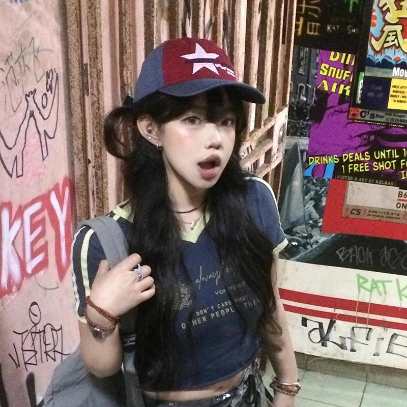 

Корейская повседневная бейсболка с вышивкой американской буквы, модная уличная бейсболка, универсальная шляпа для защиты от солнца, для путешествий