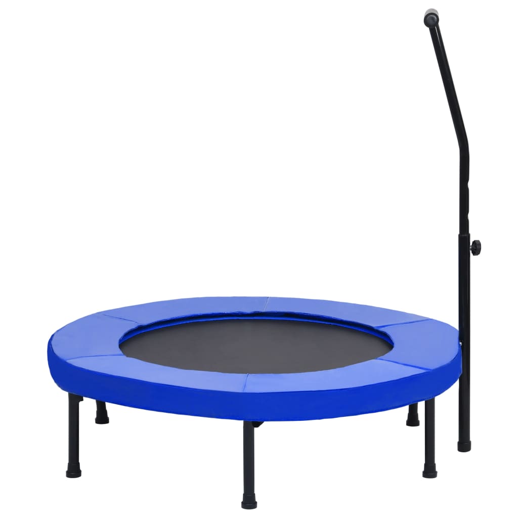Fitness Trampoline with Handle and Safety Padding 102 cm