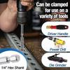 6/8/10/12/14Pcs Washing Polishing Tools Twisted Wire Borebrush  for Power Drill Impact Driver