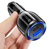 PD 18W Car Charger QC3.0 USB Type C PD Fast Charger Dual Ports Quick Charging Car Adapter for IPhone 13 Pro Max Samsung