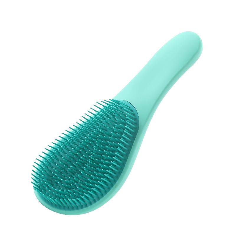 

Расческа для завивки с воздушной подушкой, Домашняя расческа для массажа кожи головы, Расческа для меридианов головы, Расческа против спутывания, Женская расческа, Расческа антистатическая для длинных прямых волос зелёный