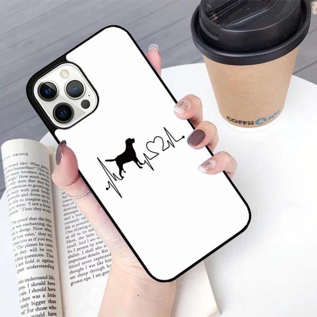 Cute Labrador Puppy Dog Phone Case Cover For iPhone 17 Air 16 15 14 Plus Apple 16 11 12 13 Pro Max Coque