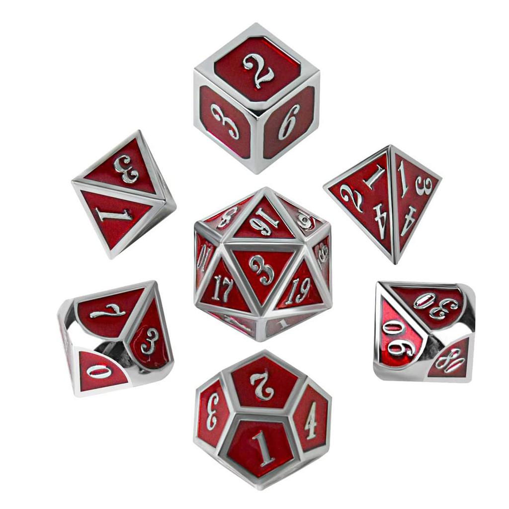 Buy Dice Set Metal DND Dice Set Metal Dice Set Small Polyhedral for