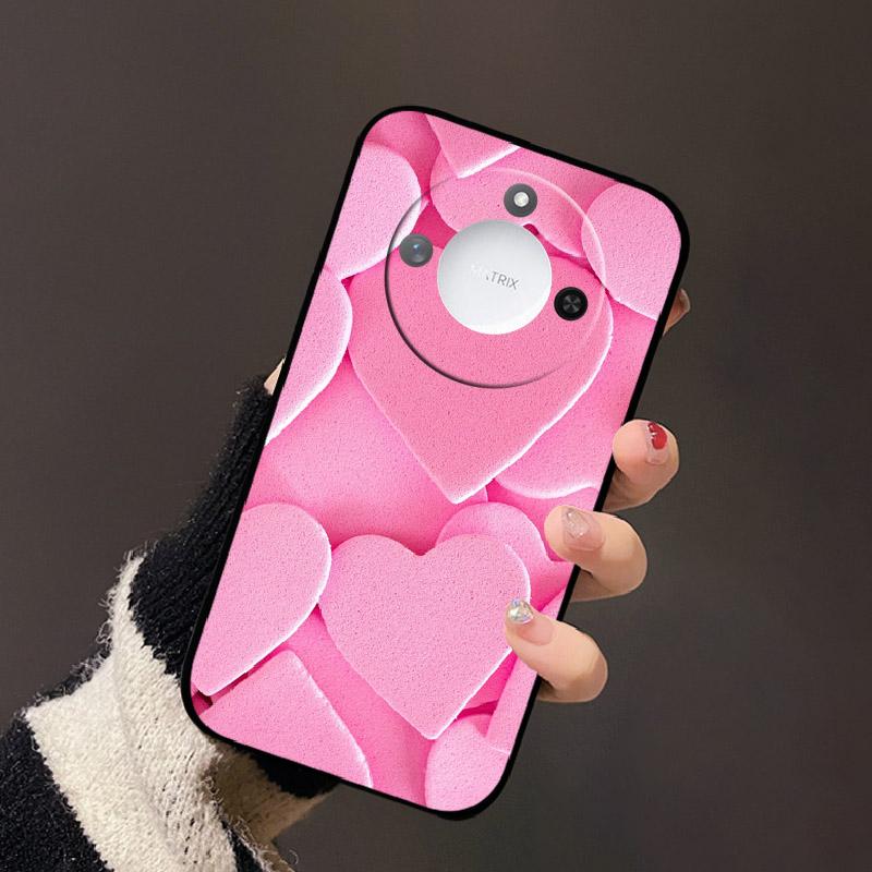 Luxury Cartoon Case For Honor X60 Soft TPU Silicone Phone Back Cover For Huawei Honor X60 BRC-AN00 Shockproof Bumper Phone Bags