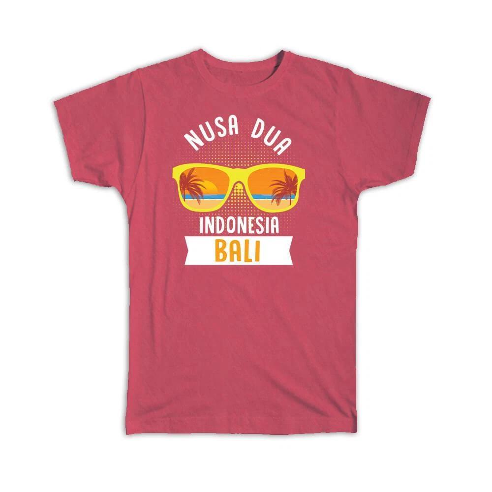 Gift T-Shirt : Nusa Dua Indonesia Bali Sunglasses Tropical L