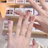 New Year Style: Handmade Half Sugar Black Tea Wearable Nails—10-Piece Set