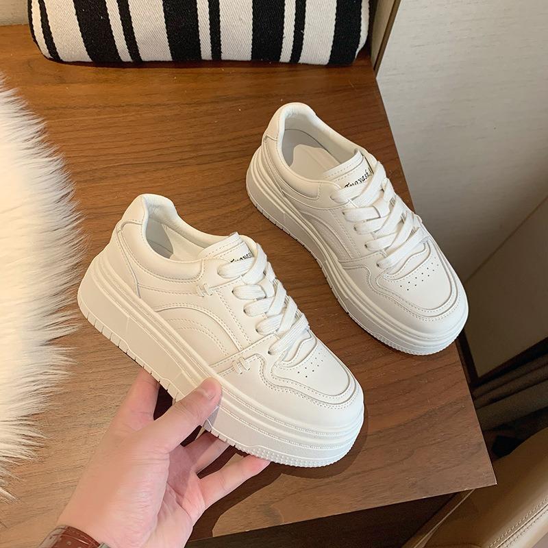 Premium thick-soled white shoes women's new versatile height-increasing autumn and winter casual sports shoes