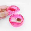 Nail Drill Bit Cleaning Brush Copper Wire Remove Dust Cleaning Case Soft Hard Drill Grinding Head Brush Cleaner Nail Art Tools