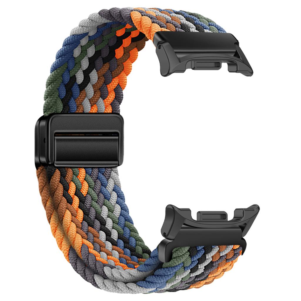 Braided Nylon Band for Samsung Galaxy Watch 8/8 Classic 46mm Magnetic Buckle for Galaxy Ultra 2025/7 47mm Colorful Sport Strap