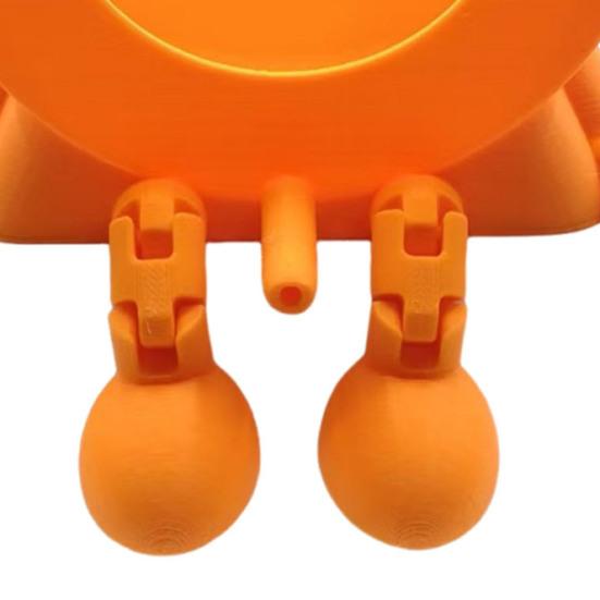 Sponge With Holder 3d Printed Drainage Bathroom Kitchen Sink Countertop Sponge Stand With Articulated Legs Multifunctional Sponge Organizer Storage