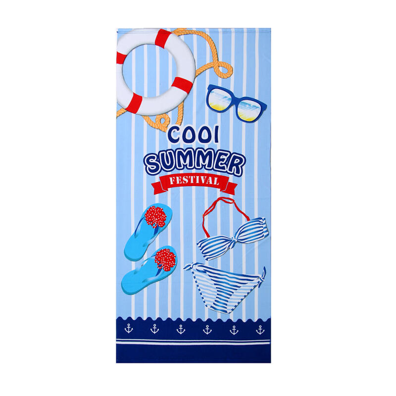 Summer Beach Microfiber Large Towel
