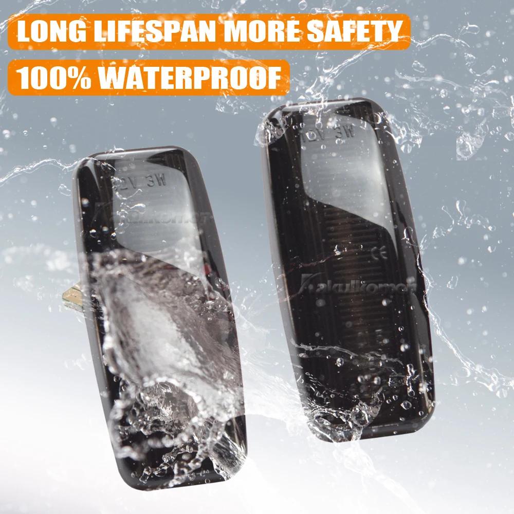 LED Dynamic Side Marker Lights Turn Signal For Nissan Teana Sylphy/Almera Bluebird Sunny Teana J31 Cefiro/Maxima Murano 06-11