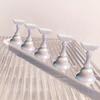 Yousheng 5Pcs Nail Display Stands Compact Size Non-Slip Reusable Smooth Surface Multipurpose Present Nail Art Plastic DIY Manicure