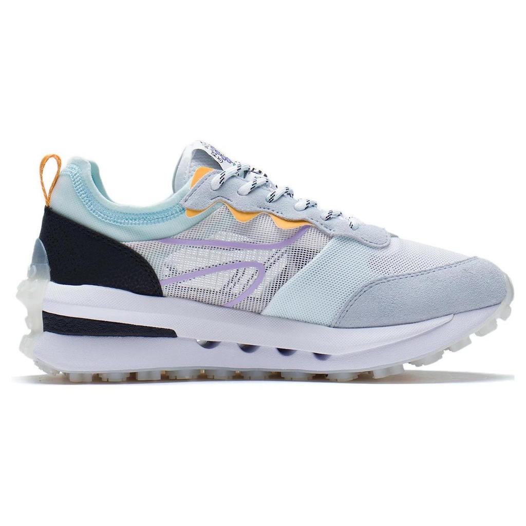 Li Ning Square And Round V2 Casual Shoes Women's Low top Standard White/Dawn Gray/Black AGCS026-1
