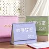 Foldable 2027 Desktop Desk Calendar Portable Flip Calendar Academic Planner  Office Supply