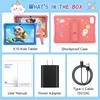 VekfulPC K10 10.1 Inch Kids Tablet Android 15 ,4GB RAM 64GB ROM,Large Display Widevide L1,Octa-core RK3562, 5000mAh,5G WiFi