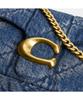 Coach Tabby Shoulder Bag 26 In Regenerative Cotton Denim With Quilting Ccx38 B4Ymw