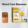 Bienenwachsspray für Holz, Bienenwachs Möbelpolitur und Reiniger mit Schwammtuch, Natürlicher Bienenwachsreiniger für Möbelböden Schränke, Holzpflege für