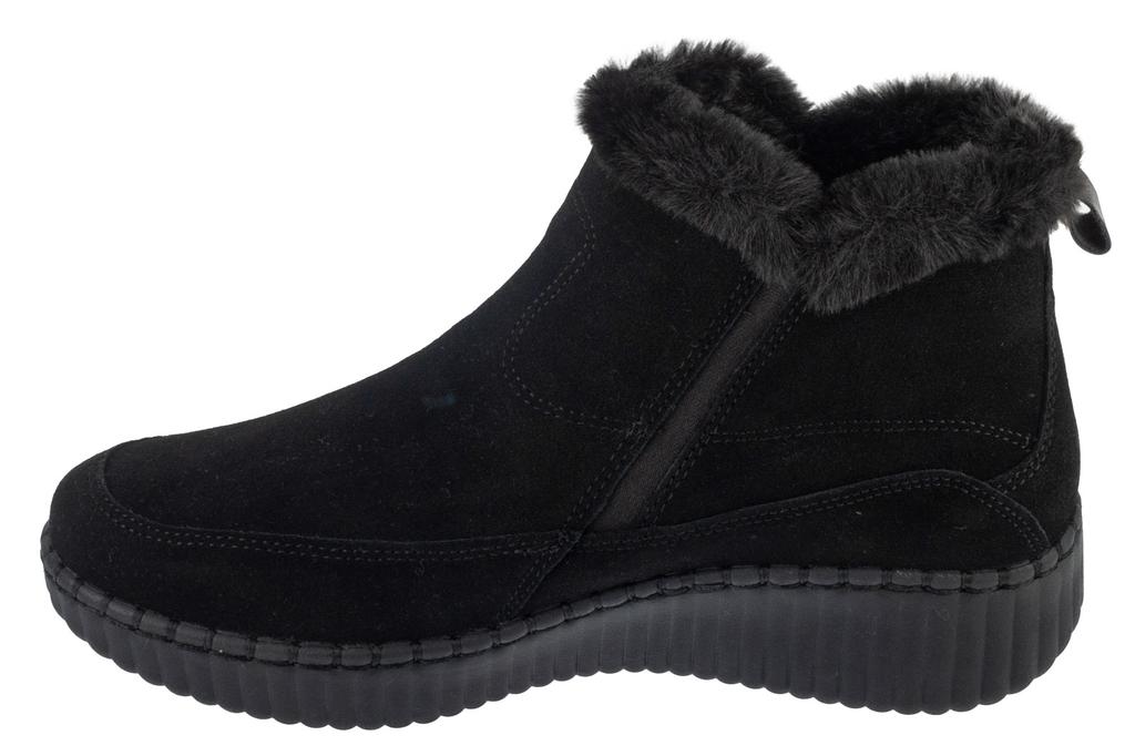 Skechers Wilshire Blvd - Fresh Zip, Damen Winterstiefel schwarz