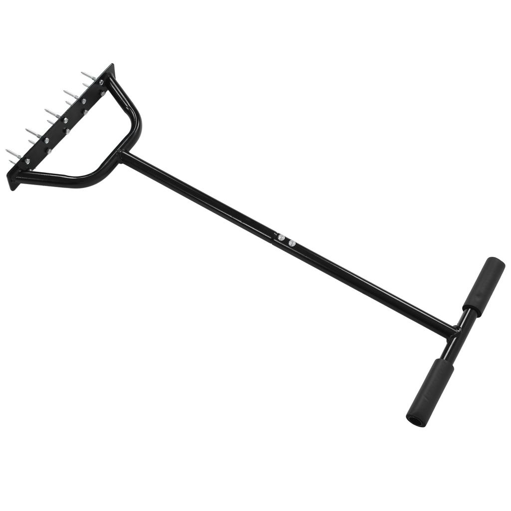 Hand Aerator Lawn Aerator Carbon Steel Strong Soil Loosening Effect Thickened Widened Pedal Garden