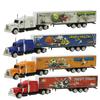 1 Stück Container Öltankwagen Schiebende Legierung LKW Modell Diecast Auto Spielzeug Mehrfarbige Fahrzeuge Spielzeug Pädagogisches Spielzeug für Kinder Geschenk