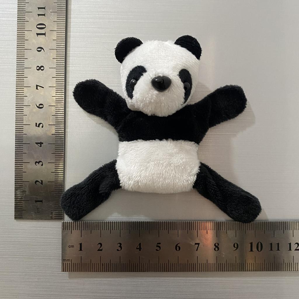 9 szt. Pluszowa Panda Magnetyczna Zabawka Dekoracja Magnes na Lodówkę do Domowego Wystroju Piękna