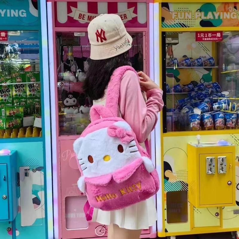 Nuova borsa a tracolla messenger leggera con gattino dei cartoni animati per uso quotidiano, borsa carina, regalo per ragazza