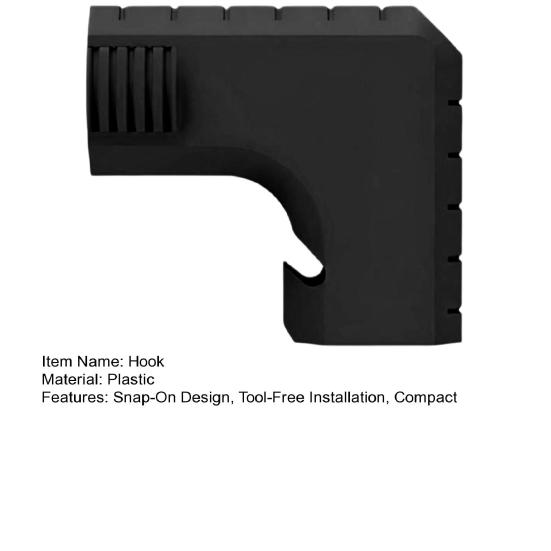 Dust Collection Adapter for DWE7485 Slim Table Saw Snap-On Hook Up Design Tool-Free Installation Efficient Wood Chip Capture Adapter