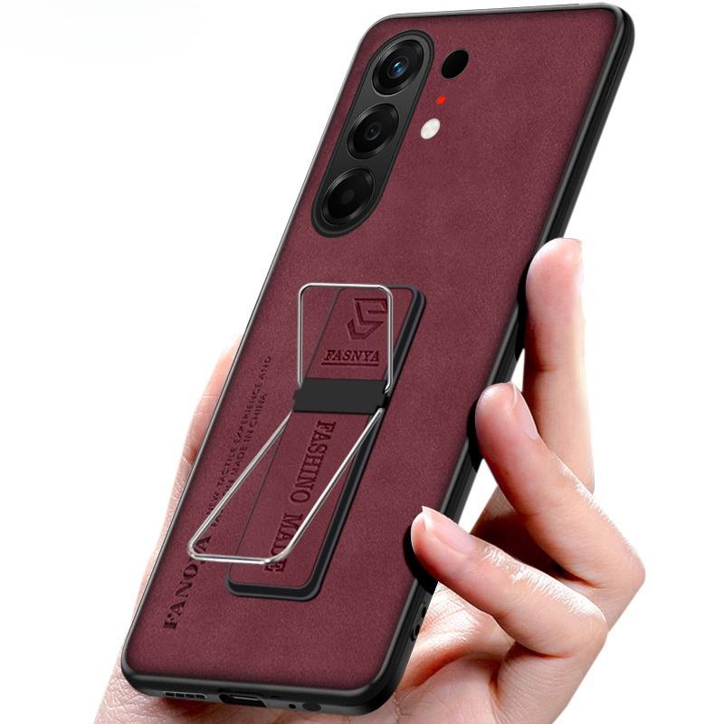 For Tecno Camon 50 Ultra Case Ultra-thin Magnetic Holder Sheepskin Camera Protection Shock Absorption For Tecno Camon50 Ultra Back Cover