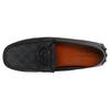 Interlocking Leather Loafers Men's Black 730148 AAB7Z 1000