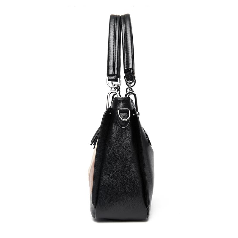 2024 New Luxury Handbags Women Bags Designer High Quality Leather Handbag Lady Shoulder Bag Fashion Striped Crossbody Bags For Women