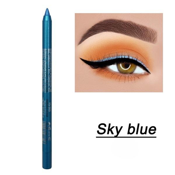 MultiColor Shimmery Eyeliner Pencil Gel Eyeliner 4-in-1 Colored Eyeliner Eye Shadow and Eyebrow Pencil Waterproof and Long Lasting