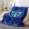 Leeds Soccer Blanket, High Quality Comfortable for All Seasons, Home Decor, Warmth and Comfort