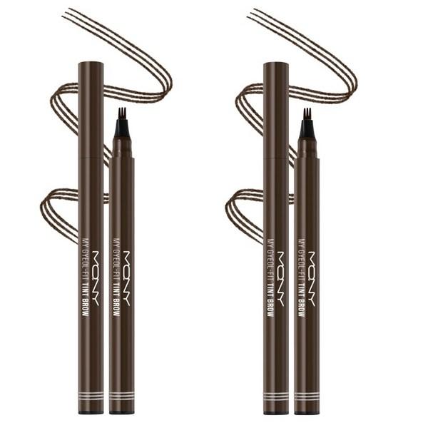 

McQueen New York New York Tint Тинт для бровей 1 набор, Graves, 2 корейской популярной косметики