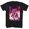 Bill and Ted Phone Rock Black Adult T-Shirt