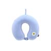 Cuscino per il Collo a Forma di U in Memory Foam con Animali dei Cartoni Animati per Viaggio, Casa o Ufficio Reclinabile