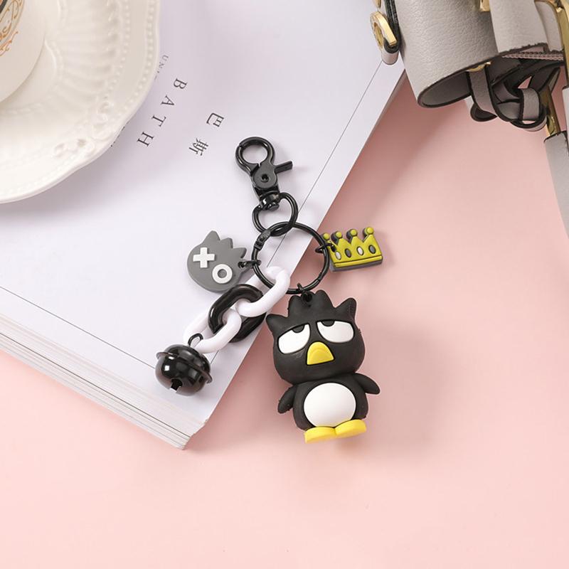 

Cute Cartoon Kawaii Sanrioed Kuromi Mymelody Cinnamorol Keychain Car Keyring Bag Pendant Key Chain Hanging Jewelry