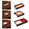 Cold Soba Noodle Plate, Easy to Clean Multipurpose Dish Platter, Bamboo Serving Tray for Home, Party, Festive Gatherings Picnic
